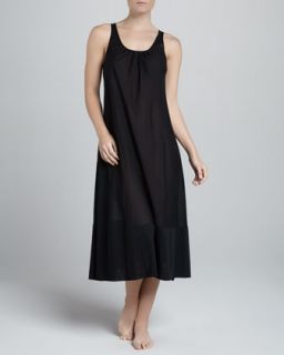 gown black available in black $ 168 00 donna karan cotton batiste long