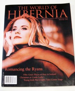HIBERNIA Magazine WINTER 1997 MEG RYAN Back Issue IRELAND Irish