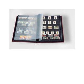 Stamp Album Stockbook by Lighthouse 32 Black Page Stamp