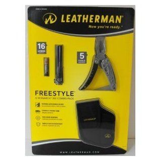 Leatherman Freestyle Multitool & Monarch 300 LED Flashlight plus