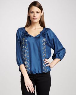 Pleated Silk Blouse    Pleated Silk Shirt