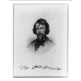 Historic Print (M) [Nathaniel Parker Willis, head and