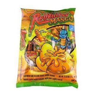 Vero Rellenitos Mango Flavor Mexican Candy (60 pc / bag