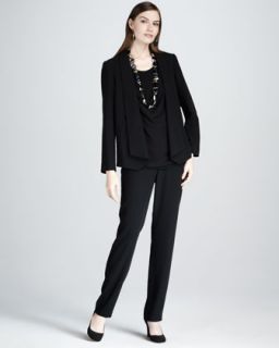  available in black $ 318 00 eileen fisher tropical suiting jacket