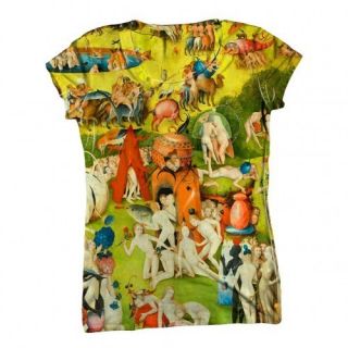 ArtsyClothingCo Womens Top Ladies T Shirt Hieronymus Bosch 005