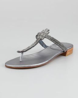  strap flat sandal available in pewter $ 375 00 stuart weitzman vanity