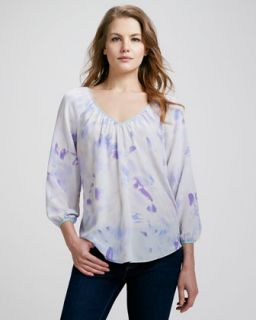 Pleated Silk Blouse    Pleated Silk Shirt