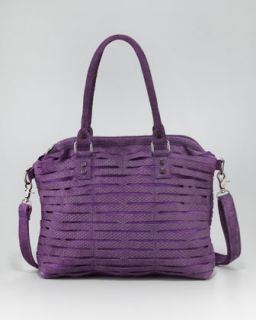  tote bag available in purple $ 399 00 romygold biker slash dots mini