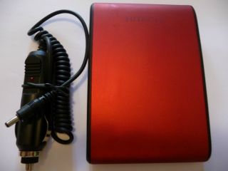 Red Hitachi Simpledrive Mini 250GB 2 5 External Hard Drive HD USB 2 0