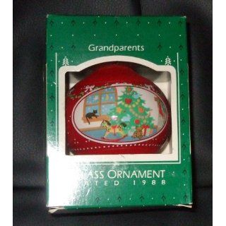 Hallmark Grandparents Christmas Ornament Dated 1988
