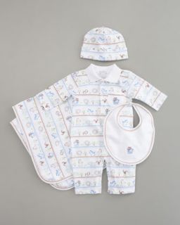 Kissy Kissy Jungle Hullabaloo Hat, Bib, Playsuit & Blanket   Neiman