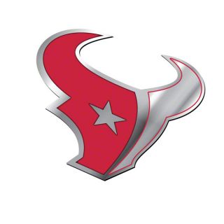 Houston Texans Ultra Premium Metal Car Emblem
