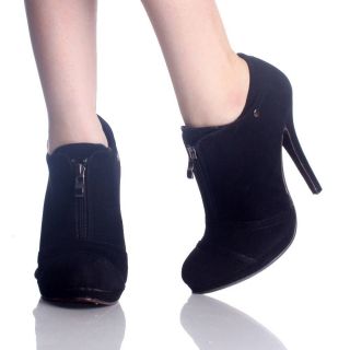  Booties Platform Stiletto High Heels Zipper Womens Shoes Size 8