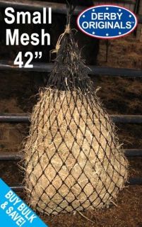  Originals Small Mesh 42 Poly Slow Feed Horse Hay Net in Black