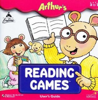 Arthurs Reading Games PC CD Kids Learn to Read Game