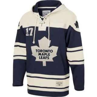 Toronto Maple Leafs Royal Old Time Hockey Lace Up Jersey Hooded
