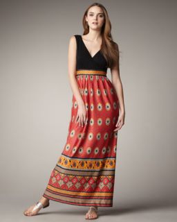  in black multi $ 300 00 phoebe couture combination printed maxi