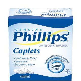 Phillips Laxative Caplets 24 ct. (Pack of 4) Health
