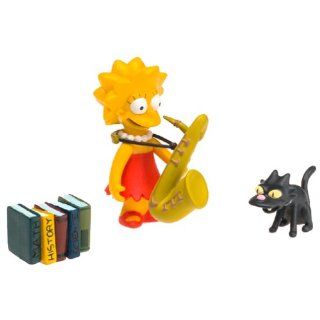 The Simpsons Wave 1 Action Figure Lisa Simpson Hard to