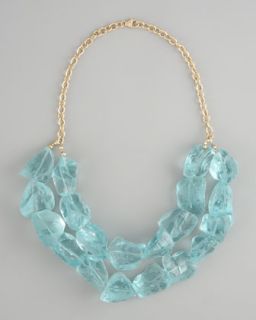 aqua quartz necklace $ 465