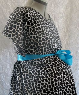 Maternity Hospital Gown Little Trendy Baby Brand Giraffe Print