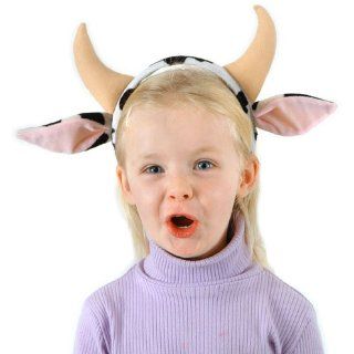 Childs Cow Costume Headband Toys & Games