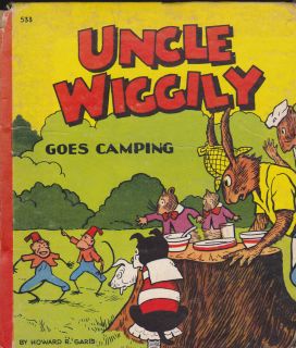 Uncle Wiggily Goes Camping by Howard R Garis Whitman 1940