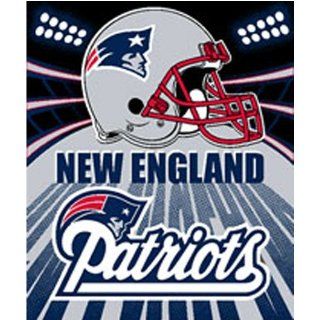 New England Patriots Fleece NFL Blanket (Shadow Series) by
