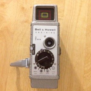 Vintage Bell Howell One Nine 8mm Movie Camera