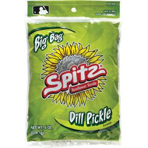 24 Spitz Sunflower Seeds Spicy Seasoned Dill Pickle Or