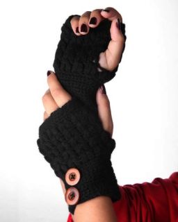 San Diego Hat Company Crochet Knit Fingerless Gloves