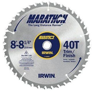 Pack Irwin 14053 Marathon 8 1/4, 40 Tooth Trim and Finish Circular