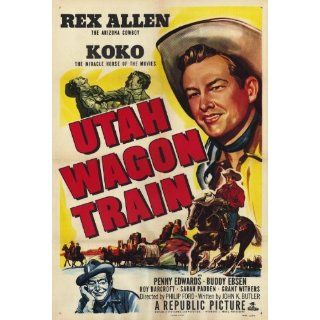  Utah Wagon Train (1951) 27 x 40 Movie Poster Style A