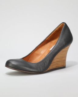  available in black $ 650 00 lanvin kidskin wedge pump black $ 650