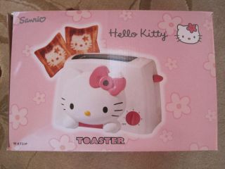 Vintage Hello Kitty Toaster Sanrio Pink Brand New CIB Anime