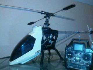 HIROBO 42 Nitro helicopter Ready to fly align trex jr vibe raptor