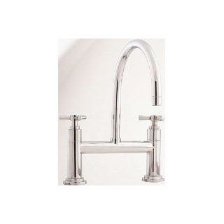 Santec 8 Spread Bridge Kitchen Faucet W/ TX Handles 3541TX80