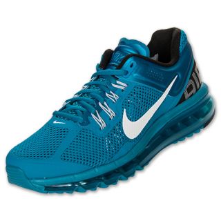 Mens Nike Air Max+ 2013 Neon Turquoise/White/Black