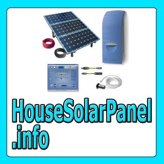 House Solar Panel info HOME PANELS CELL ENERGY SYSTEM POWER KIT WEB