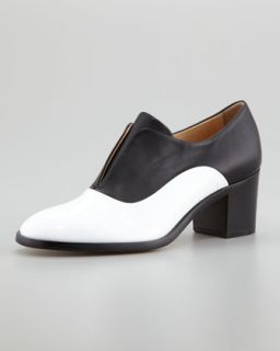  high heel oxford white black available in white black $ 625 00 reed