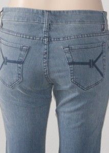 Heidi Klum by Jordache Flare Leg Stretch Jeans Pants Denim Size 27 New