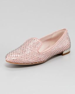 X1JUH Miu Miu Micro Crystal Patent Leather Oxford