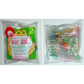 McDonalds MULAN AND CRI KEE Pop Up Toy #2 Toys & Games