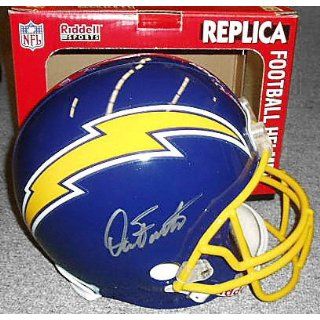 Dan Fouts San Diego Chargers Autographed Throwback Full