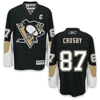 Reebok Pittsburgh Penguins Sidney Crosby NHL Premium Mens Hockey