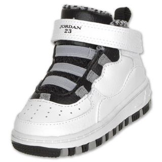 Jordan AJF 10 Toddler Basketball Shoe White/Black