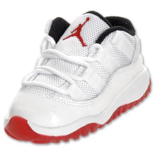 Jordan Retro 11 Low Toddler Basketball Shoes White