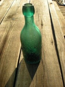 green henry kuck 1878 savannah georgia soda bottle