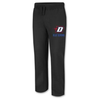 DePaul Blue Demons NCAA Mens Sweat Pants Black