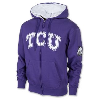 Texas Christian Horned Frogs Mens Full Zip Hoodie